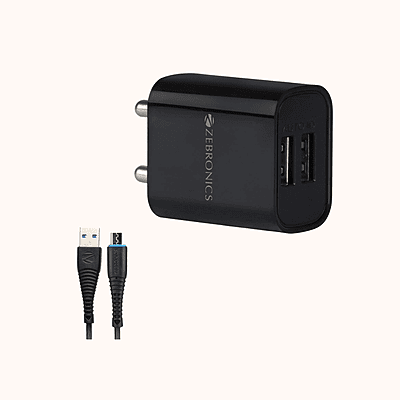ZEBRONICS Zeb- USB Charger (MA5222)