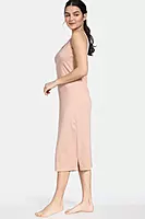 Zivame Knit Cotton Kurti Slip - Zi60af