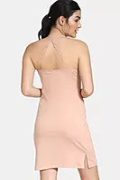 Zivame Knit Cotton Kurti Slip - Zi60AG