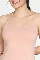 Zivame Knit Cotton Kurti Slip - Zi60AG