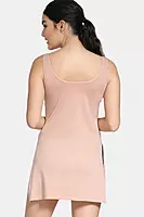 Zivame Knit Cotton Kurti Slip - Zi60AJ