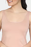 Zivame Knit Cotton Kurti Slip - Zi60AJ