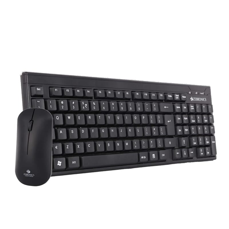 Zeb-Companion 105 Keyboard and Mouse Sets with Nano Receiver with 106 Keys and and 3 DPI and has Power Saving Mode. Zeb-Companion 105 Keyboard and Mouse Sets with Nano Receiver with 106 Keys and and 3 DPI and has Power Saving Mode.