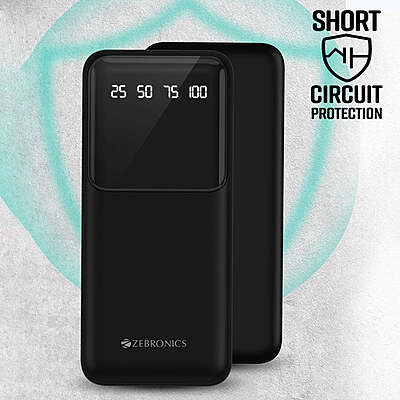 POWER BANK ZEBRONICS 20000 MAH R8 POWER BANK ZEBRONICS 20000 MAH R8