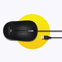 Zebronics Zeb-Sprint Wired Mouse – 1200 DPI | USB | Ergonomic Design | Smooth Tracking | PC & Laptop Mouse