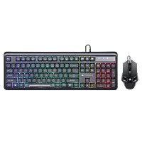 Zebronics Combat Gaming Keyboard Mouse (Black) - New Arrival