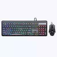 Zebronics Combat Gaming Keyboard Mouse (Black) - New Arrival