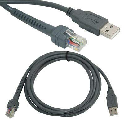 USB Cable for Scanner Zebra DS2208 DS22 Barcode Scanner