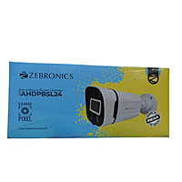 Zebronics AHDPBSL24 Surveillance Bullet Camera – 2MP AHD | Night Vision | Outdoor Security