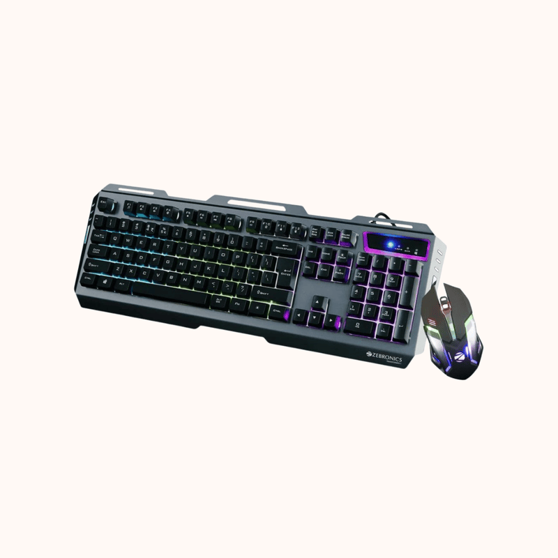 Zebronics  Gaming Keyboard & Mouse Combo Zeb Transformer Pro