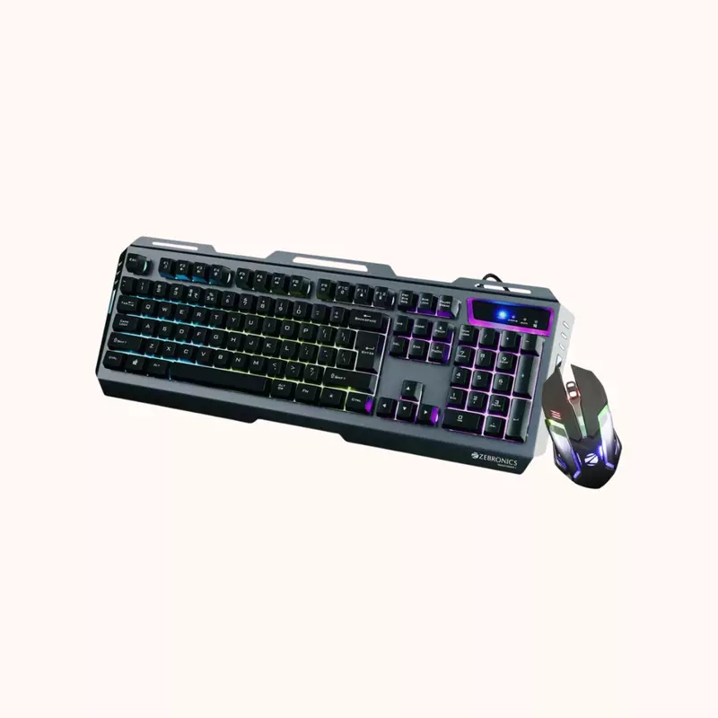 Zebronics  Gaming Keyboard & Mouse Combo Zeb Transformer Pro