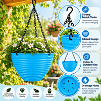 9 inch Hanging Basket Metal Chain