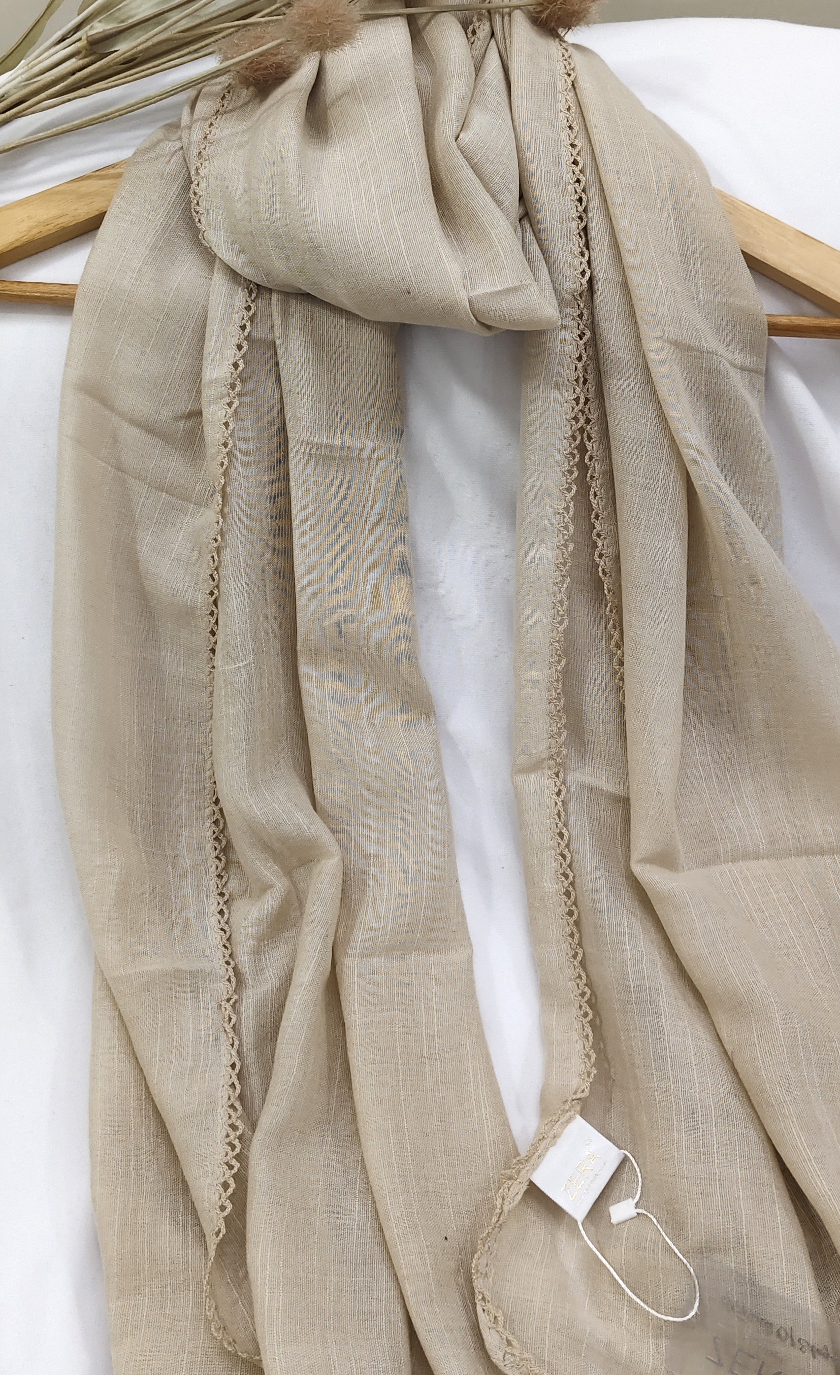 Zera Exclusive Premium Malaysian Cotton Crochet Hijab