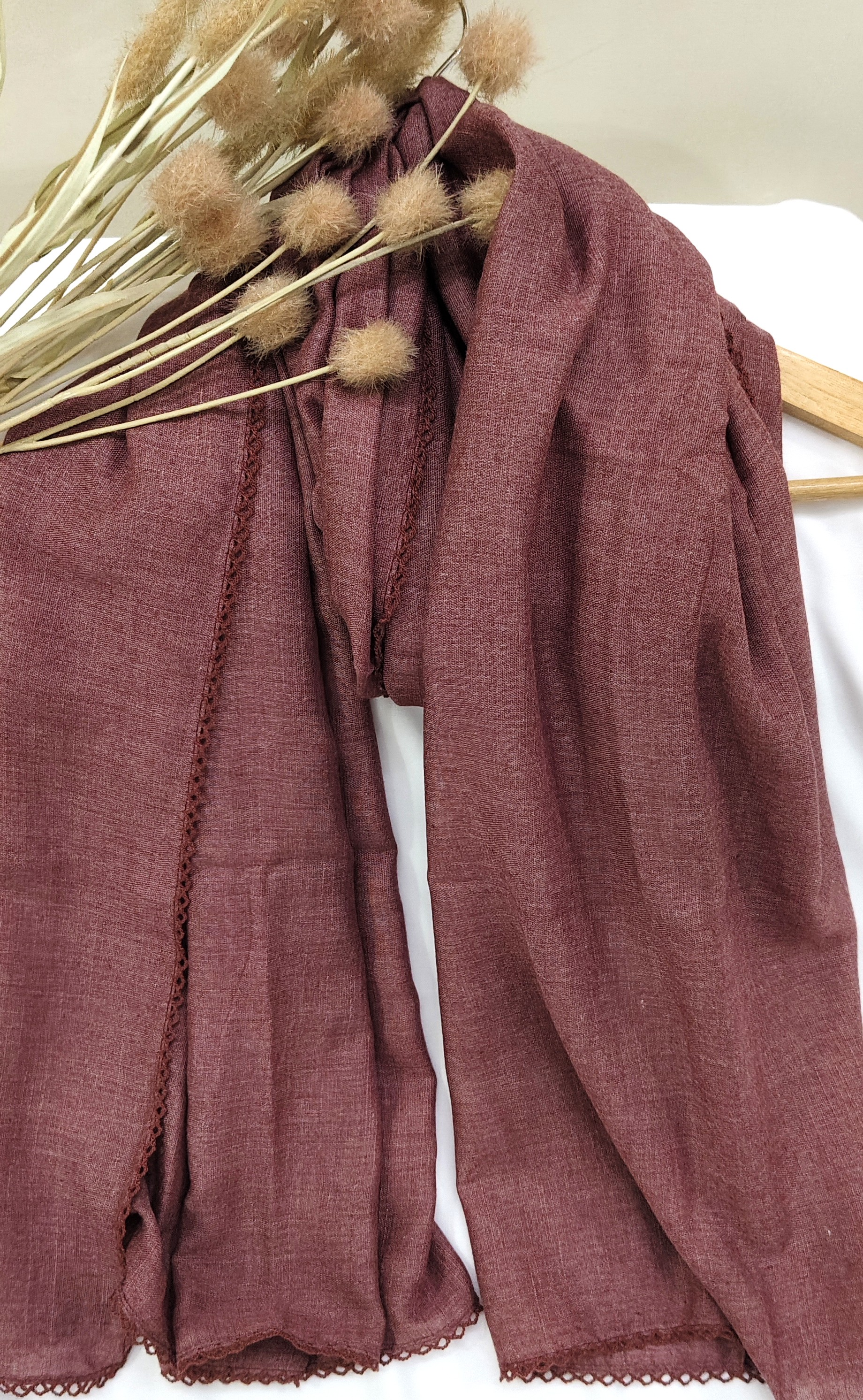 Zera Exclusive Premium Malaysian Cotton Crochet Hijab