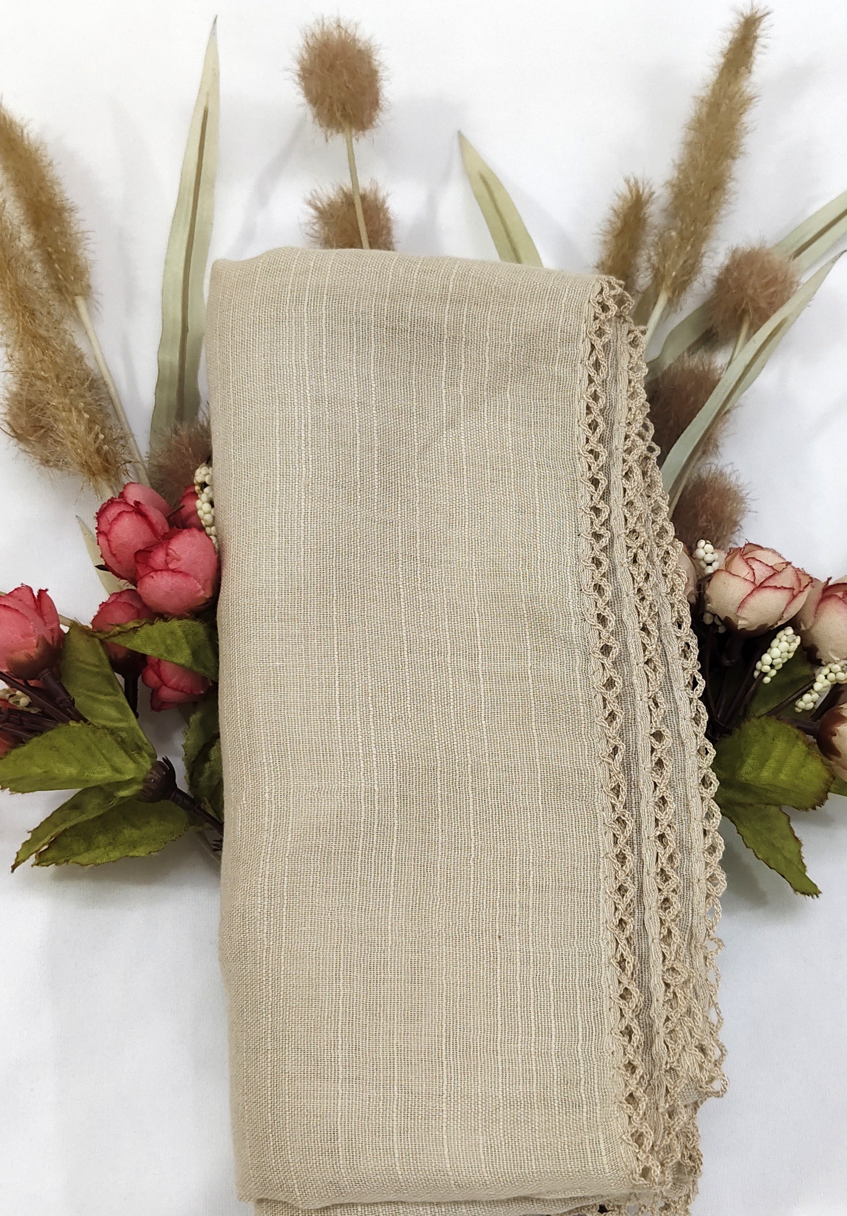 Zera Exclusive Premium Malaysian Cotton Crochet Hijab