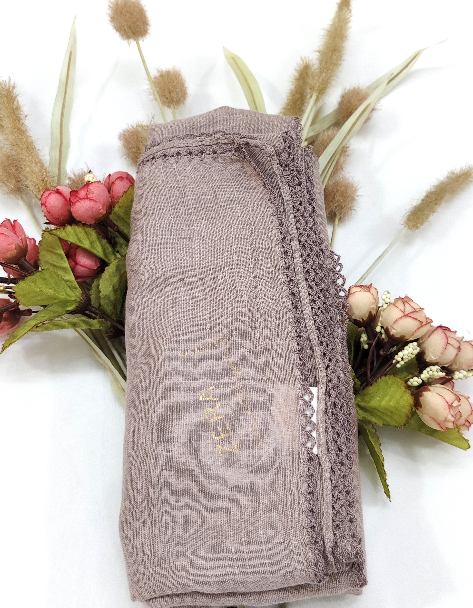 Zera Exclusive Premium Malaysian Cotton Crochet Hijab