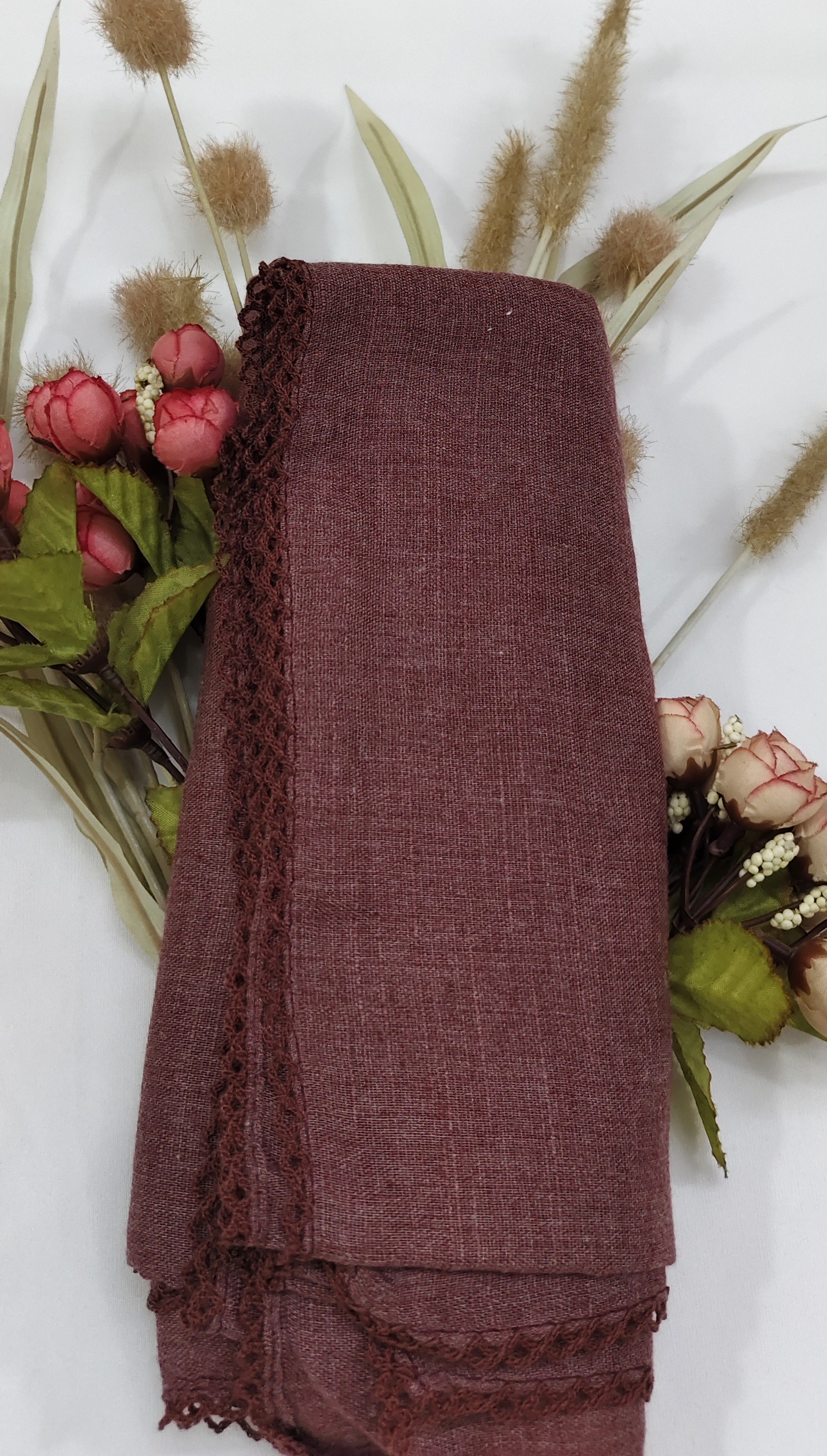 Zera Exclusive Premium Malaysian Cotton Crochet Hijab