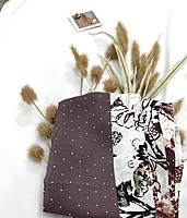 Zera Premium Georgette Digital Print Hijab with Stones All Around