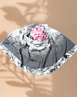 Zera Premium Georgette Digital Print Hijab with Stones All Around
