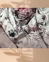 Zera Premium Georgette Digital Print Hijab with Stones All Around