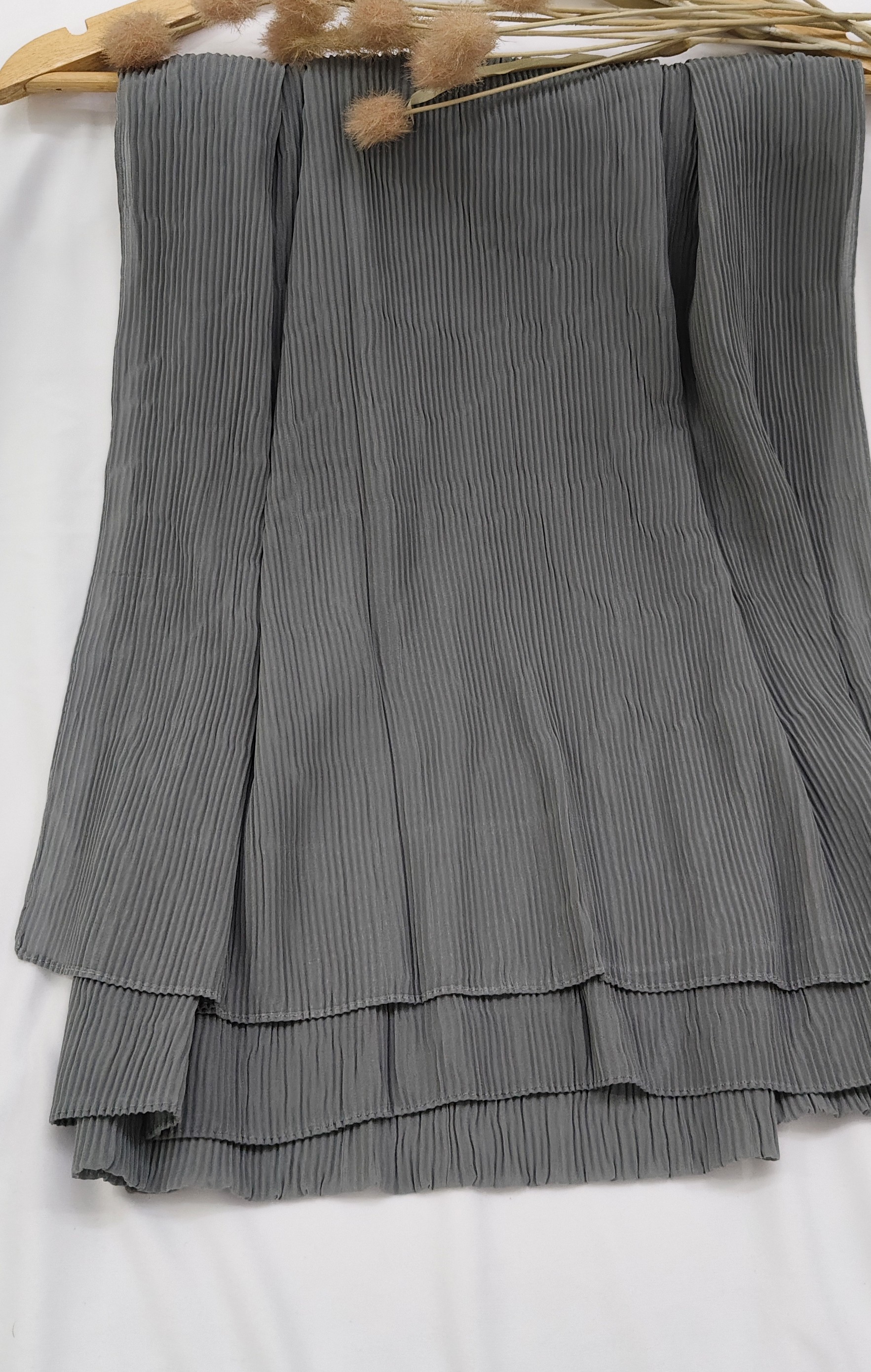 Zera Premium Malaysian Ribbed Chiffon Hijab