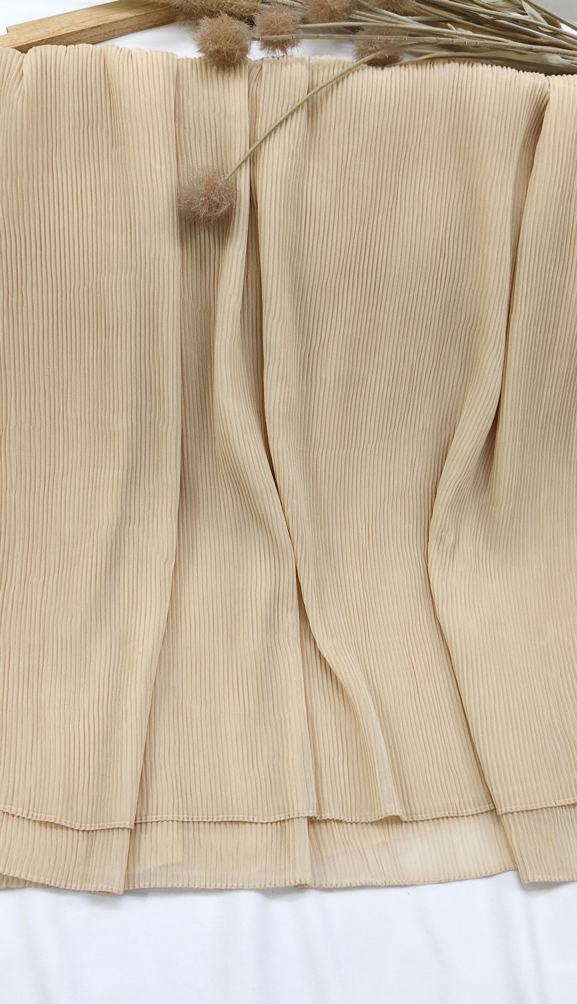 Zera Premium Malaysian Ribbed Chiffon Hijab