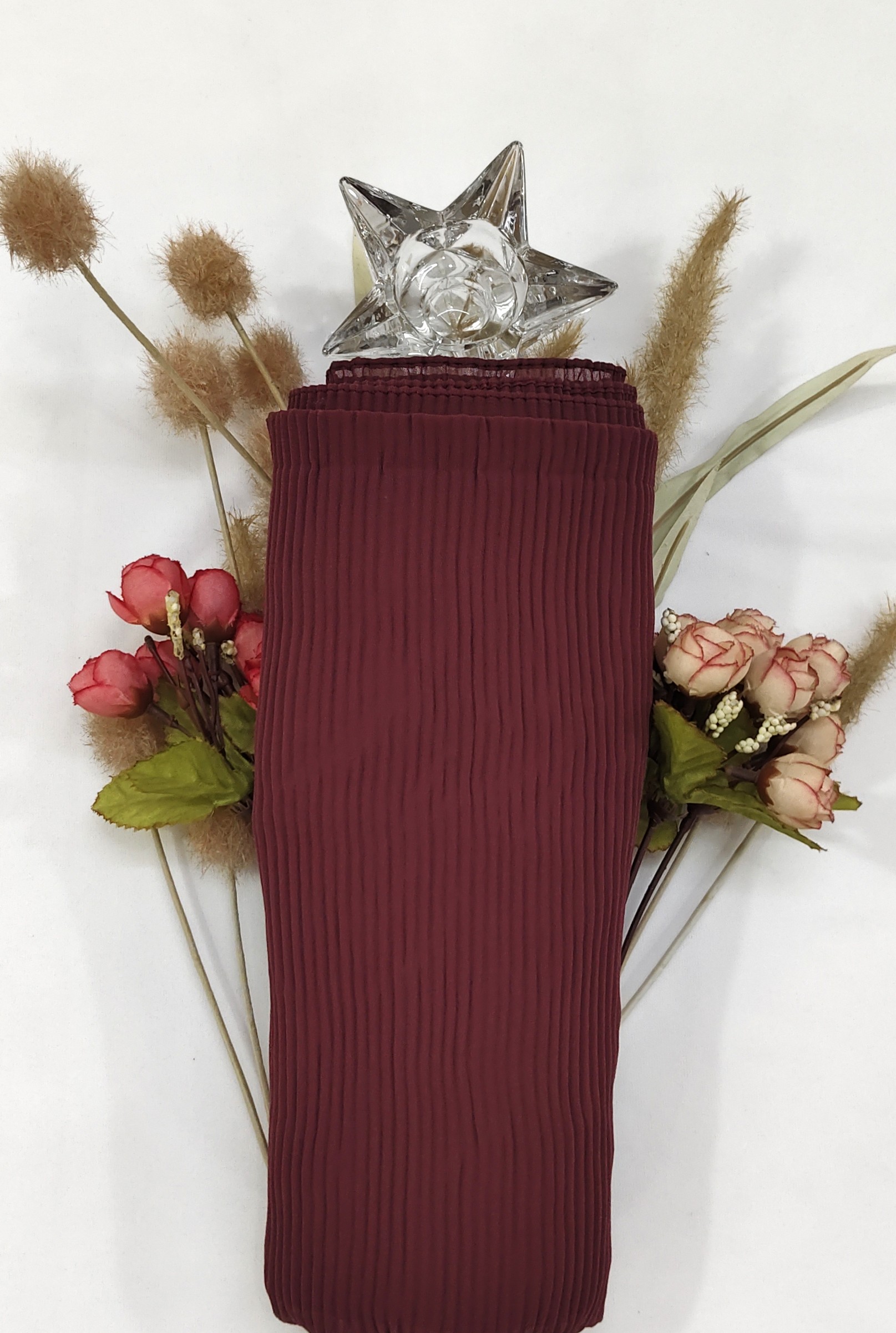 Zera Premium Malaysian Ribbed Chiffon Hijab