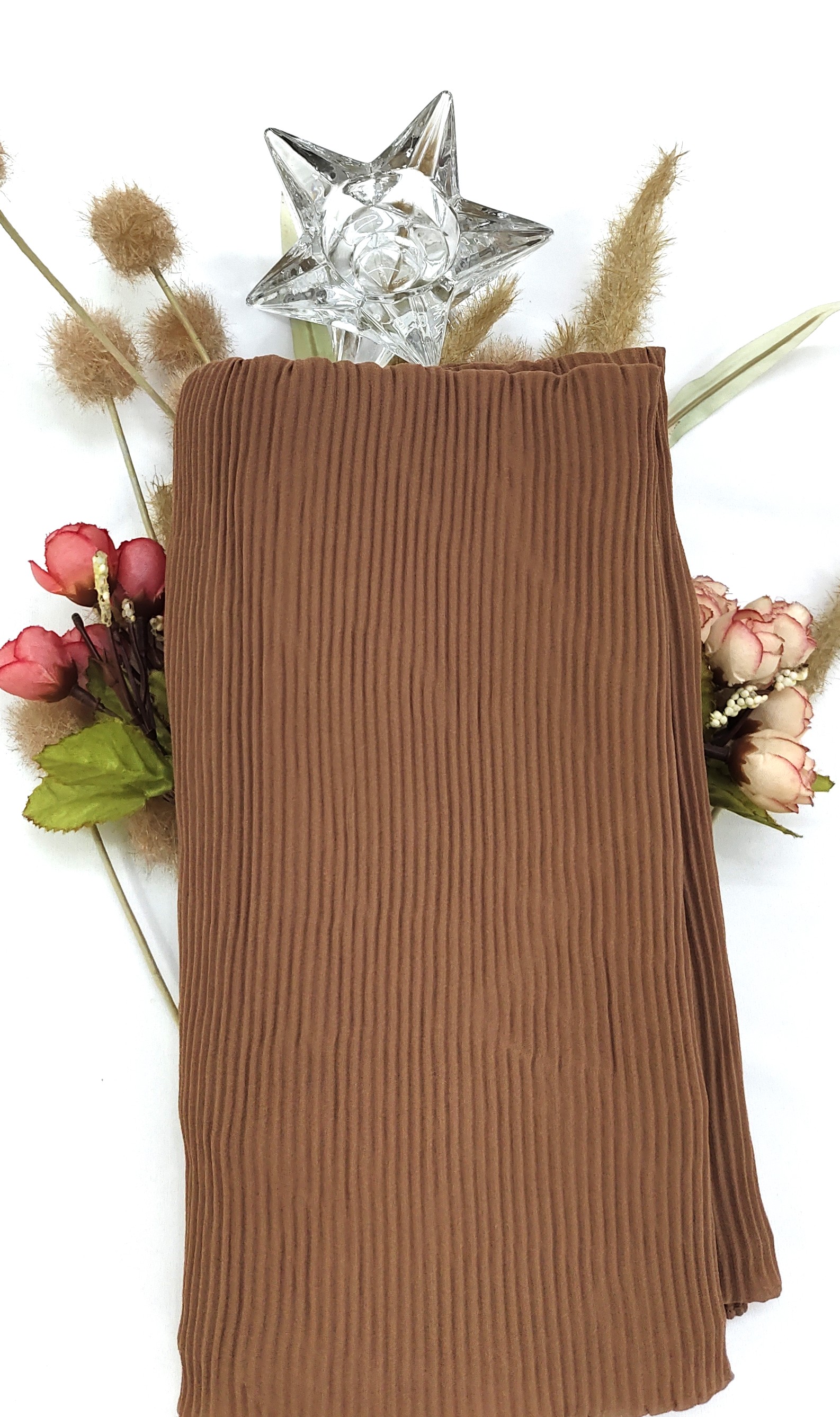 Zera Premium Malaysian Ribbed Chiffon Hijab