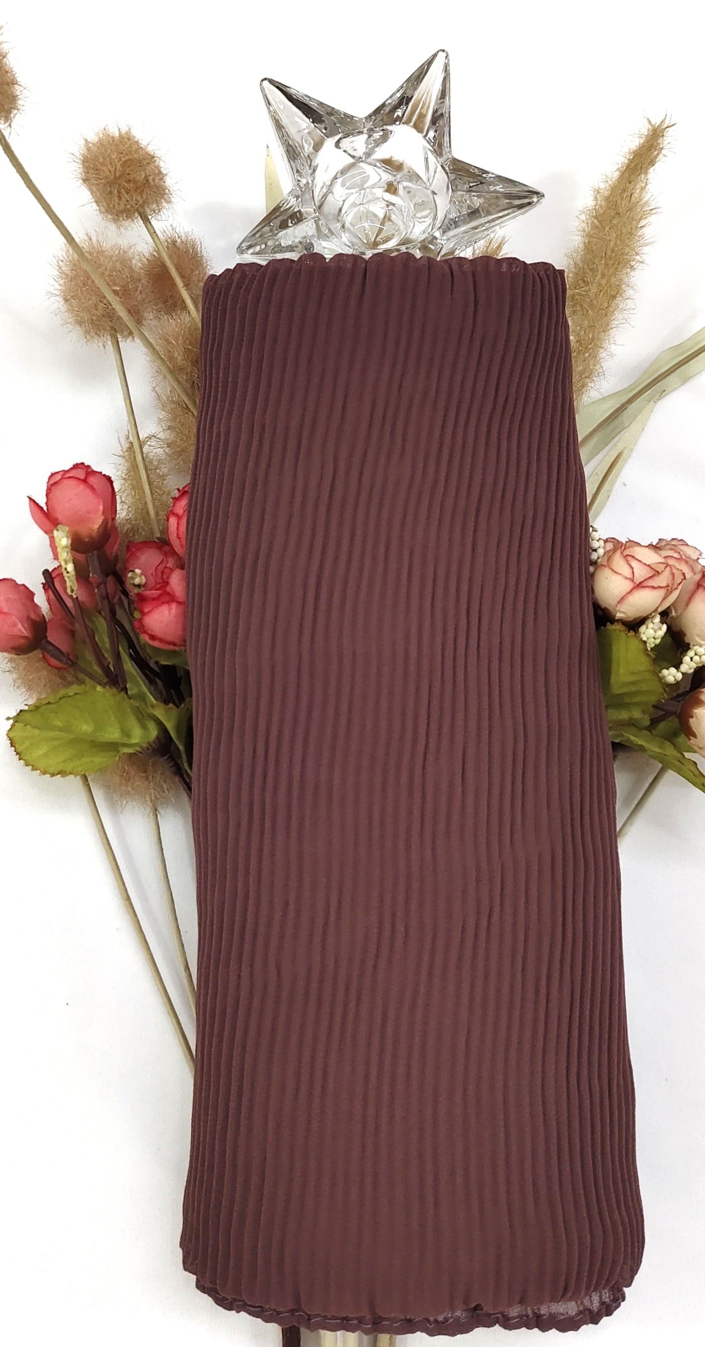 Zera Premium Malaysian Ribbed Chiffon Hijab