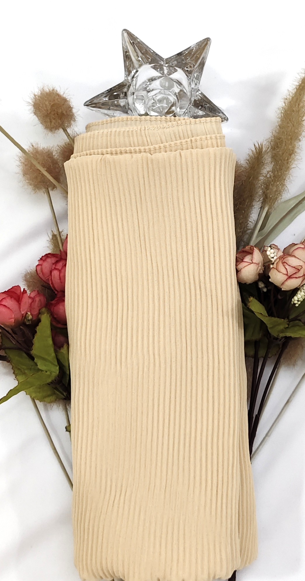 Zera Premium Malaysian Ribbed Chiffon Hijab