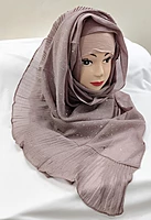 Zera Premium Malaysian Georgette Shimmer Border Embellished Stone and Frill
