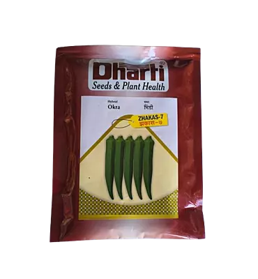 Hybrid Okra (Bhindi) Zhakas-7 by Dharti Seeds