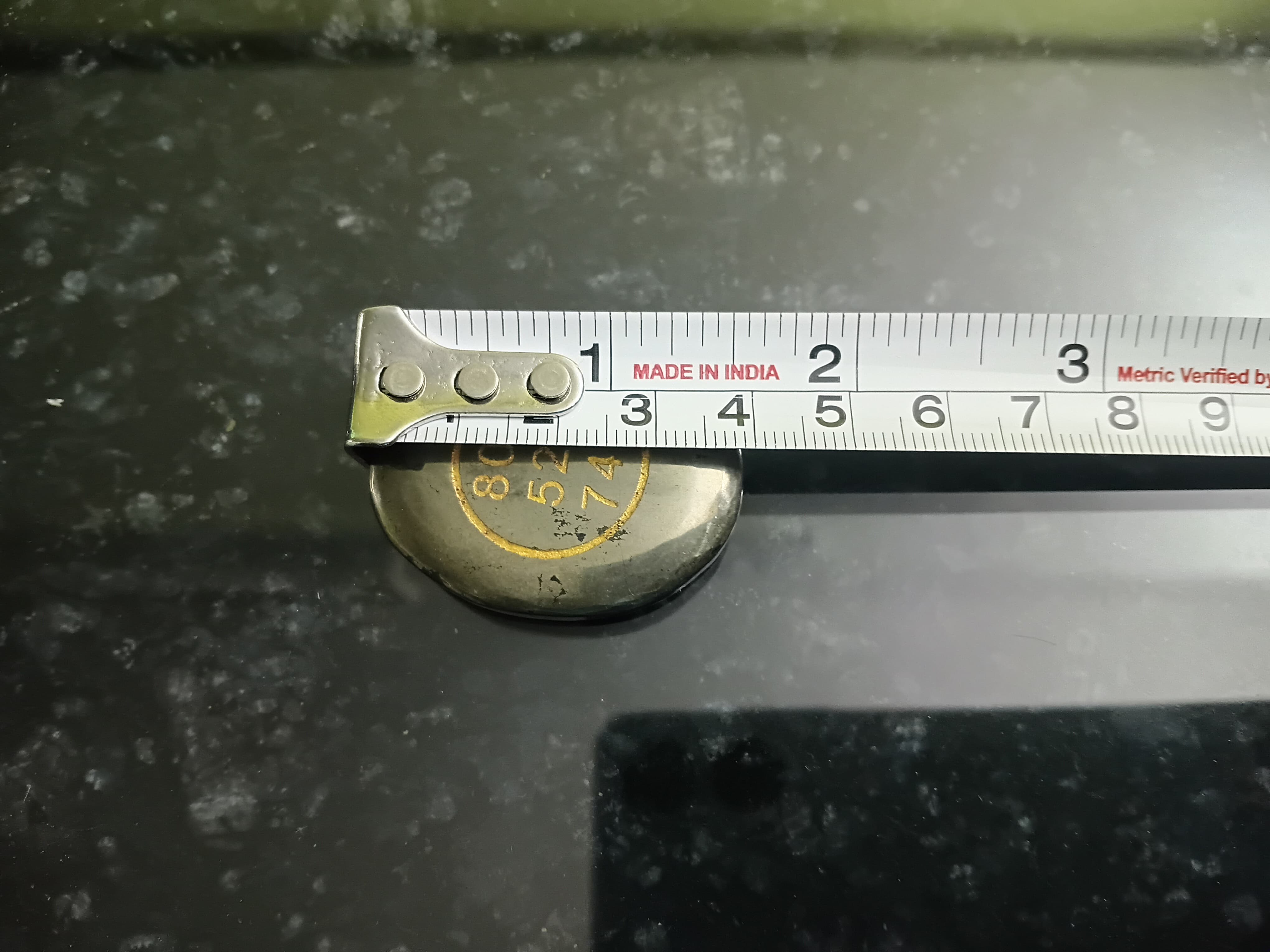 Pyrite Zibu Coin with Wodden Box & Certificate Pyrite Zibu Coin with Wodden Box & Certificate