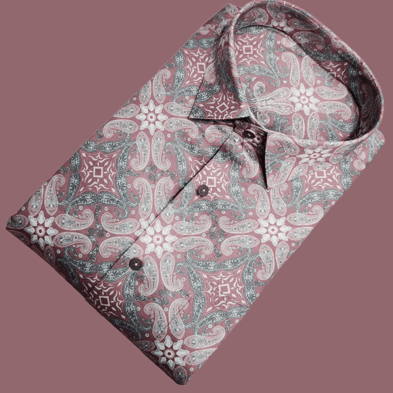 PINK PRINTED SHIRT