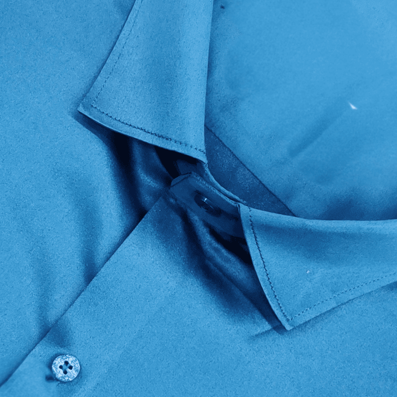 STEEL BLUE PLAIN SHIRT
