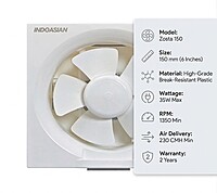 Zosta 150mm Ventilation Fan (6 Inch)