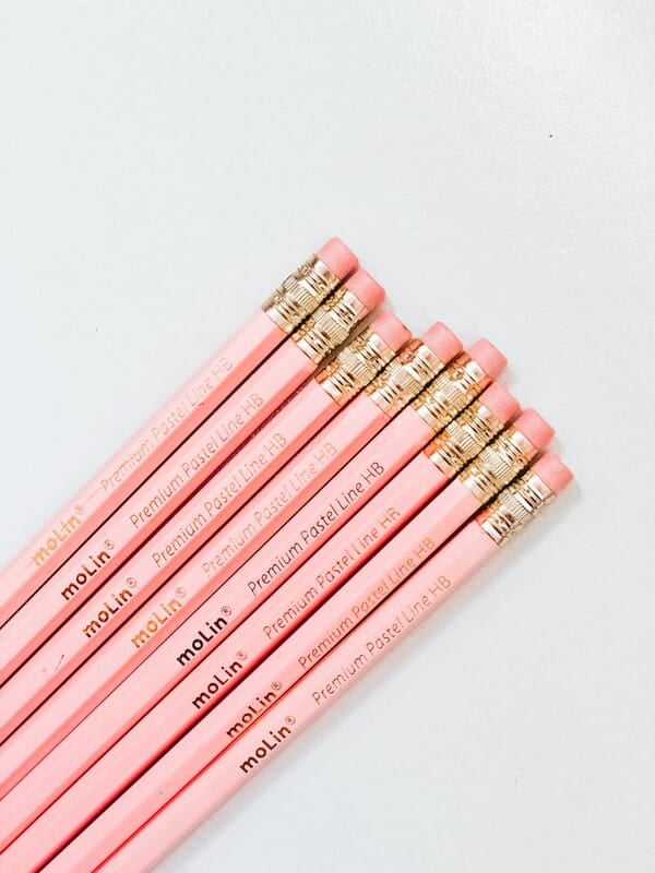 MadWits Personalized Apsara Dark Pencils With Name Engraved