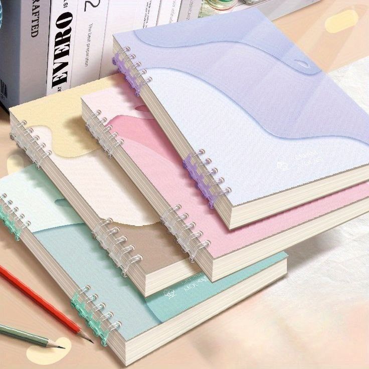 LAURET BLANC Hardbound 12 Months Undated Planner- A5 Size, 12 Monthly Spreads, 52 Weekly