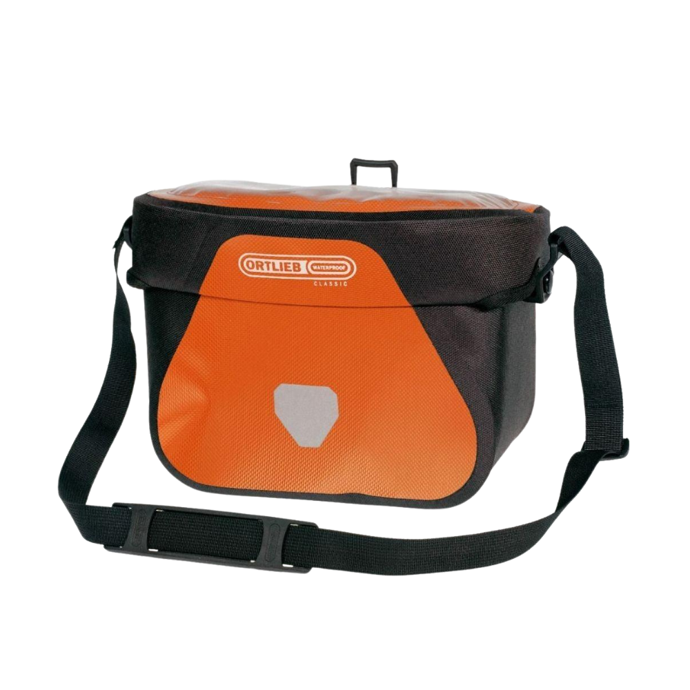 Ortlieb Handlebar Bag Ultimate Six Classic Orange/Black 6.5L