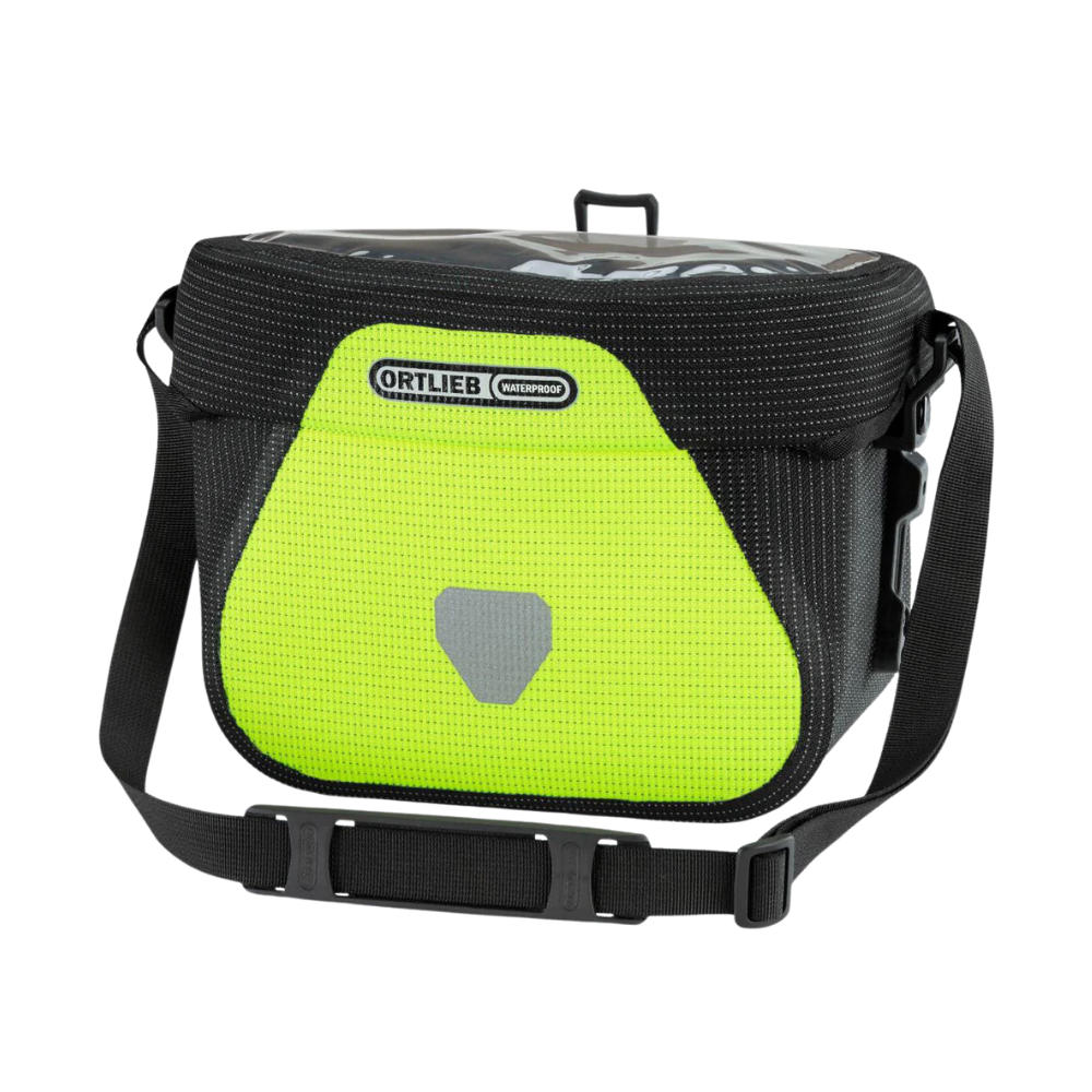Ortlieb Handlebar Bag Ultimate Six Classic HV Black Reflective 6.5L Ortlieb Handlebar Bag Ultimate Six Classic HV Black Reflective 6.5L