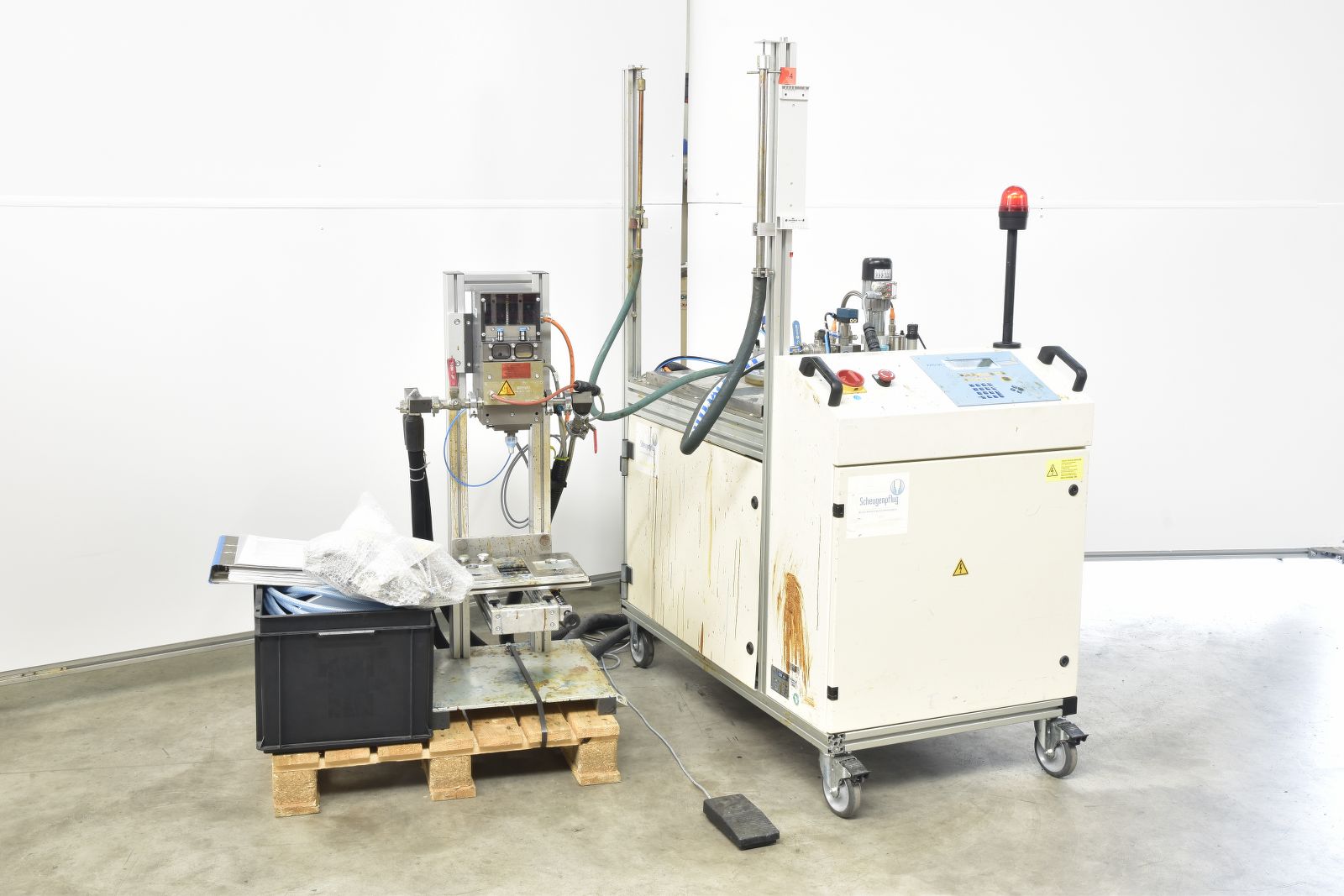 SCHEUGENPFLUG DOS A300, DKM050, potting station, YoM2007