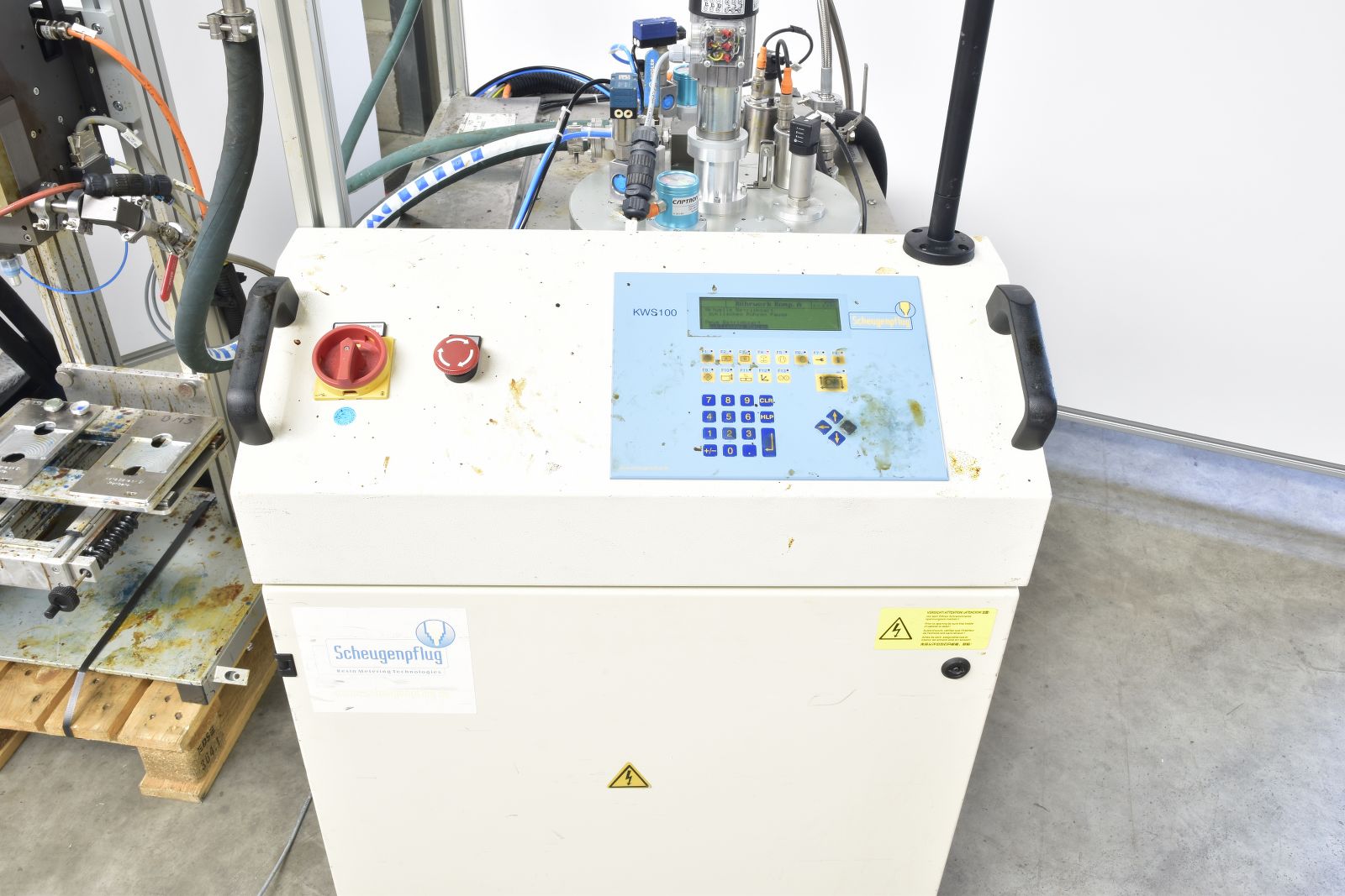 SCHEUGENPFLUG DOS A300, DKM050, potting station, YoM2007