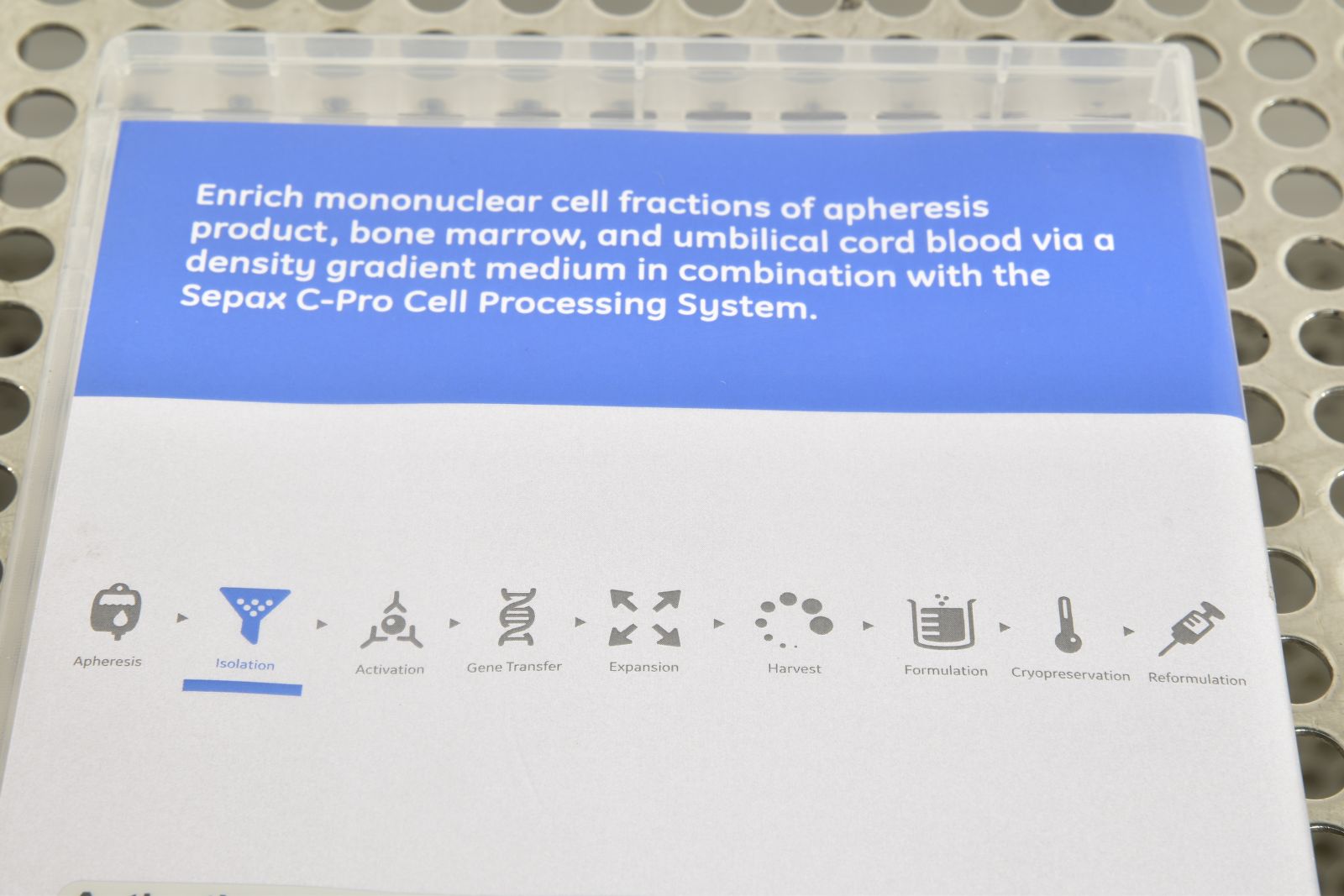 BIOSAFE Sepax C-Pro, Cell Processing Instrument