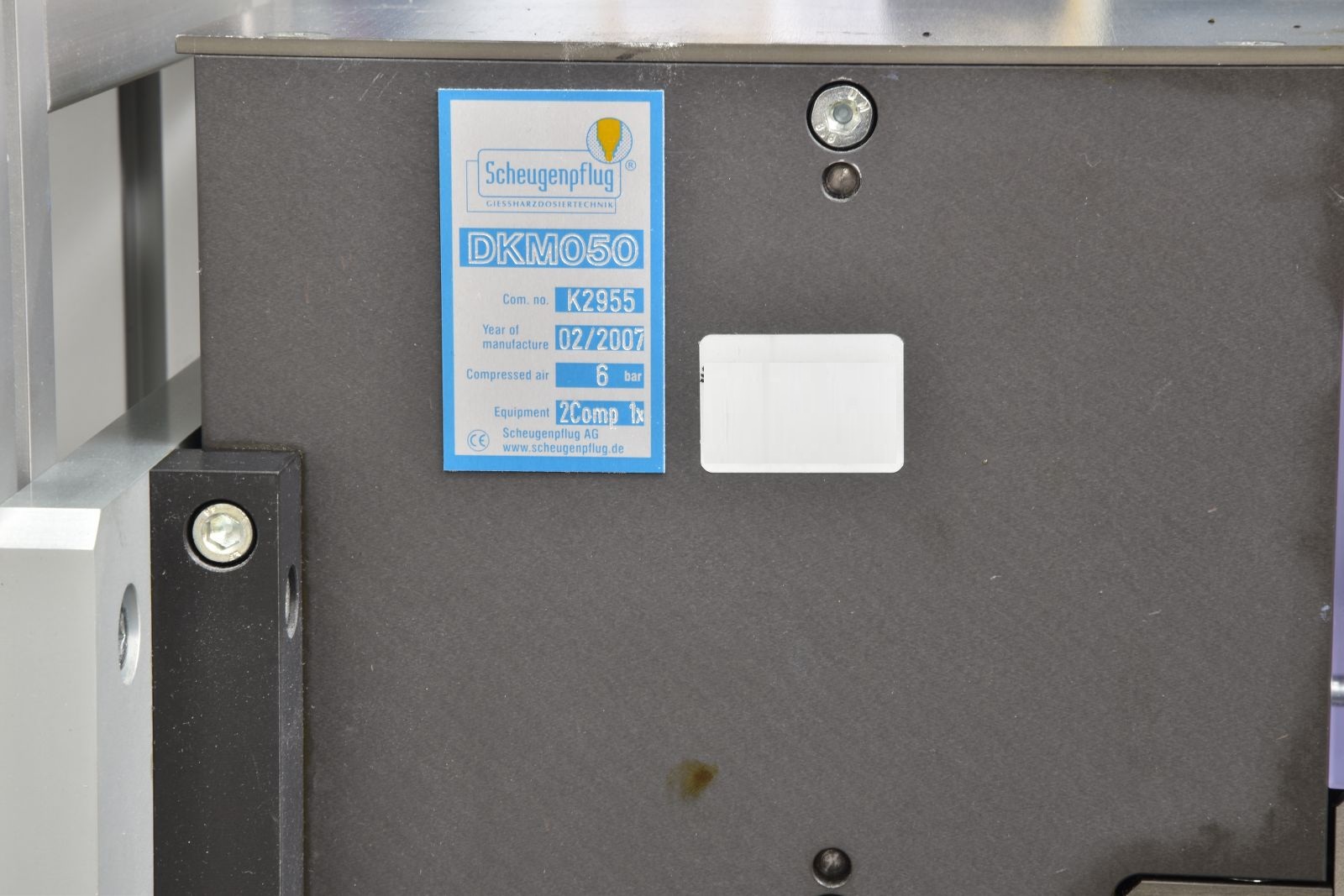 SCHEUGENPFLUG DOS A300, DKM050, potting station, YoM2007