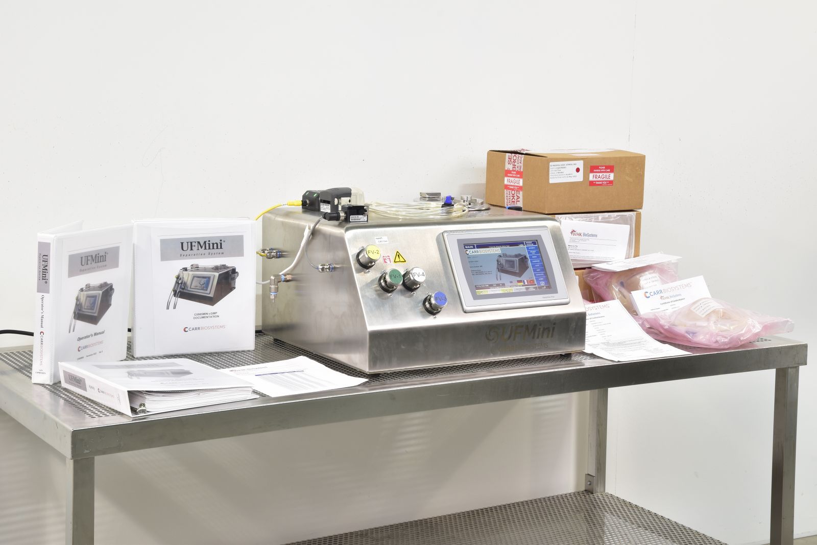 CARR Pilot, UFMini, Single-Use Centrifuge