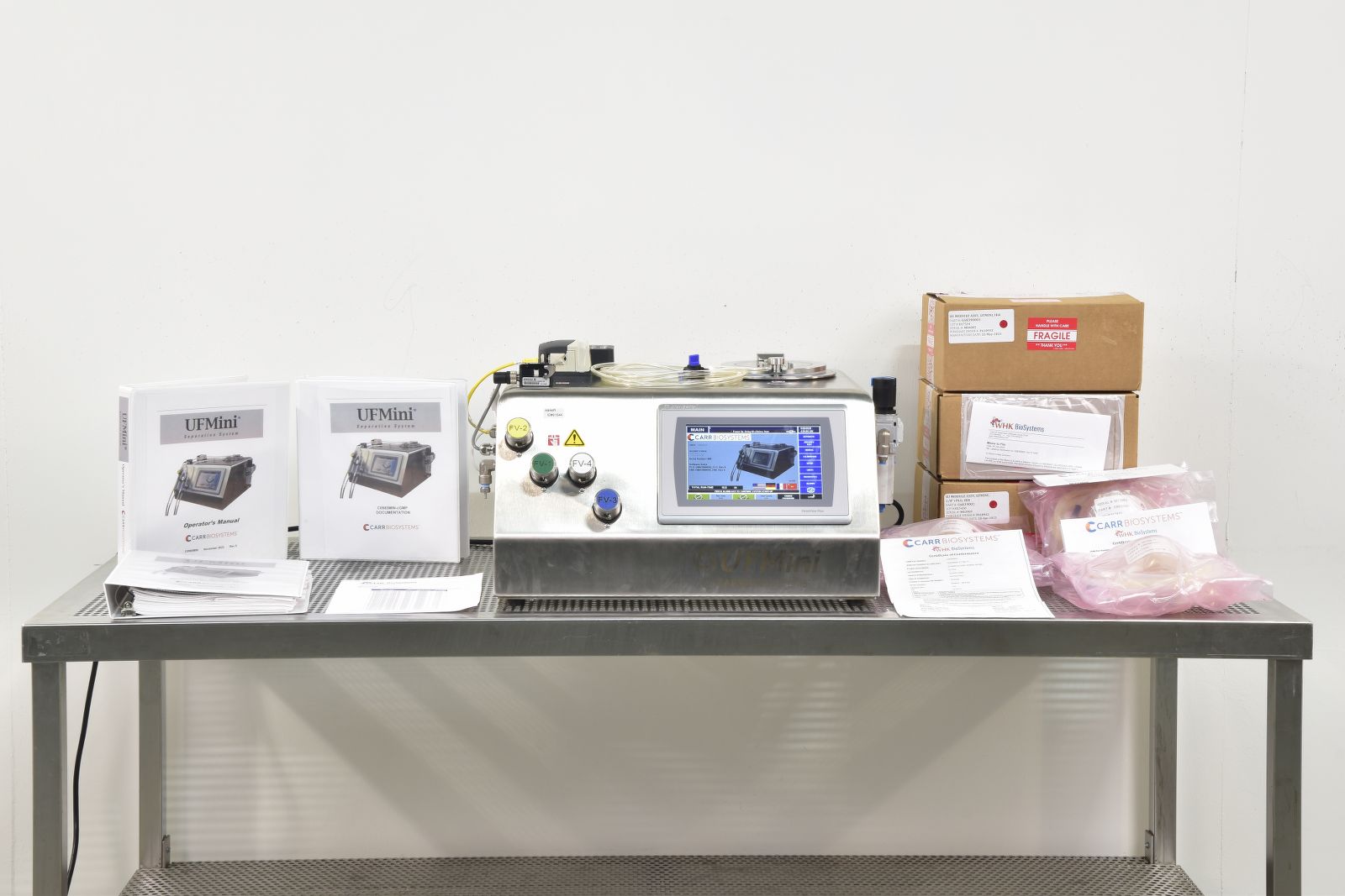 CARR Pilot, UFMini, Single-Use Centrifuge