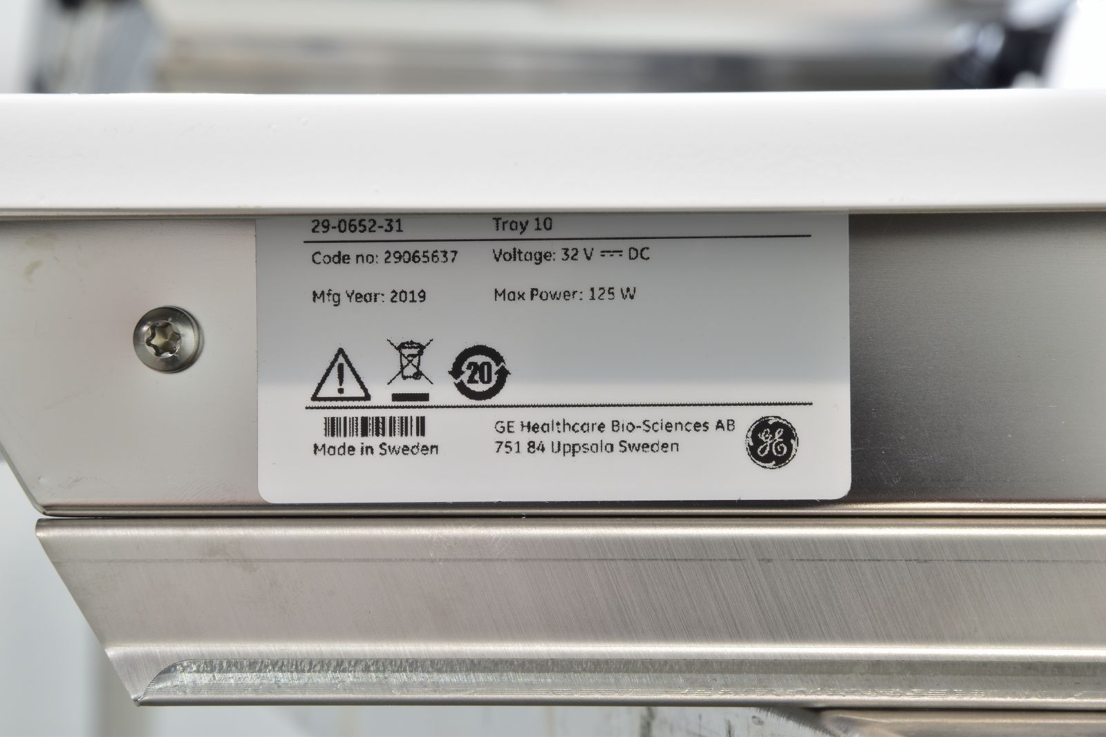 GE HC 29083561, Xuri, Cell Expansion System W25