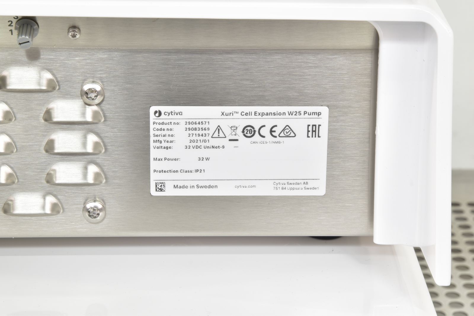 GE HC 29083561, Xuri, Cell Expansion System W25