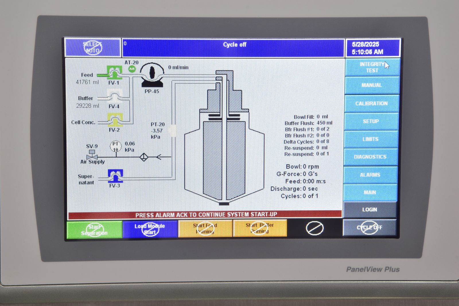CARR Pilot, UFMini, Single-Use Centrifuge