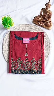 Pure Cotton Fancy Kurti – Patchwork